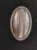Sedona lean oval cap back concho